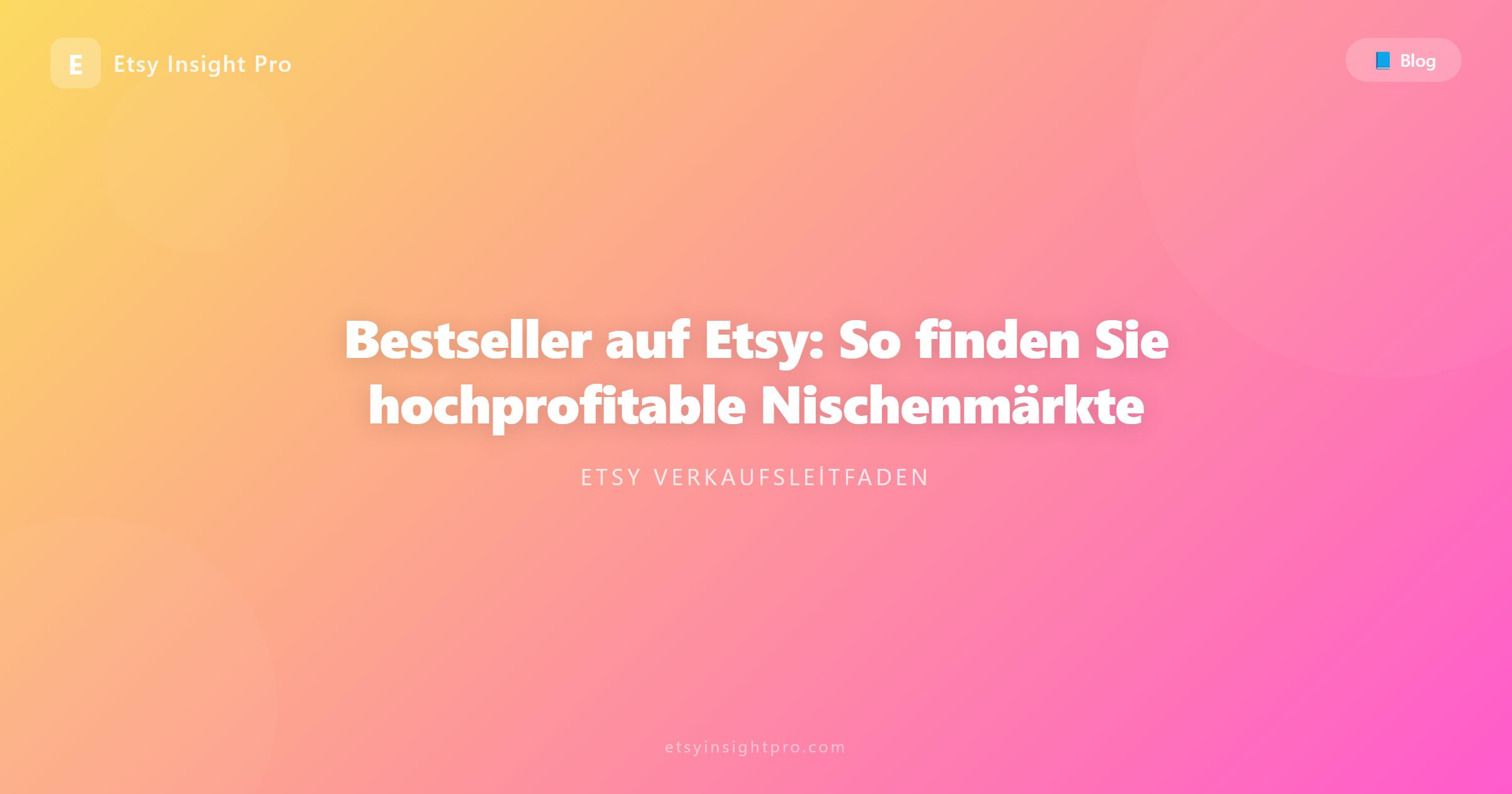 Bestseller-Produkte auf Etsy und Nischen-Strategien