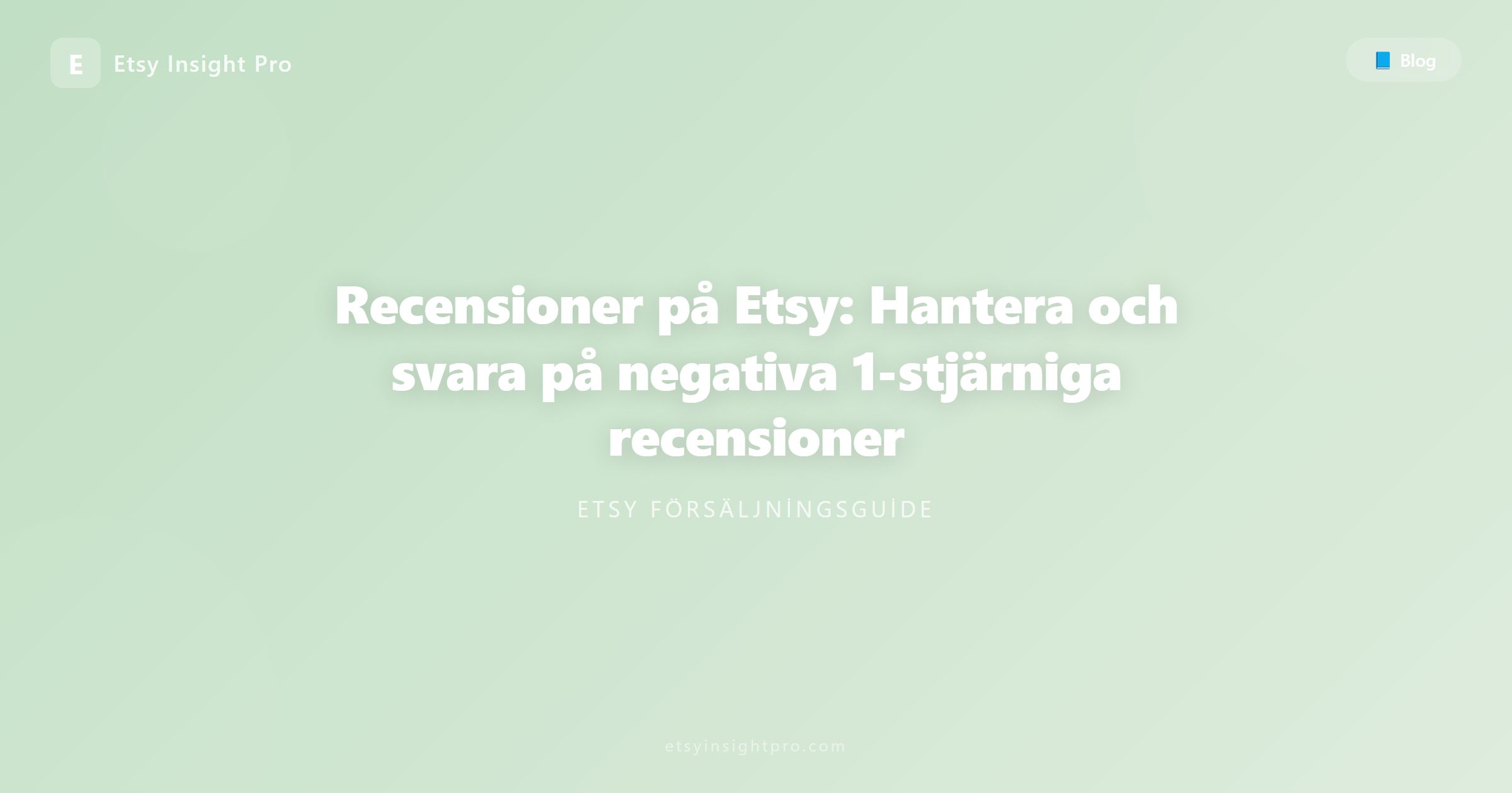 Recensioner på Etsy: hur du hanterar och tar bort negativa 1-stjärniga betyg