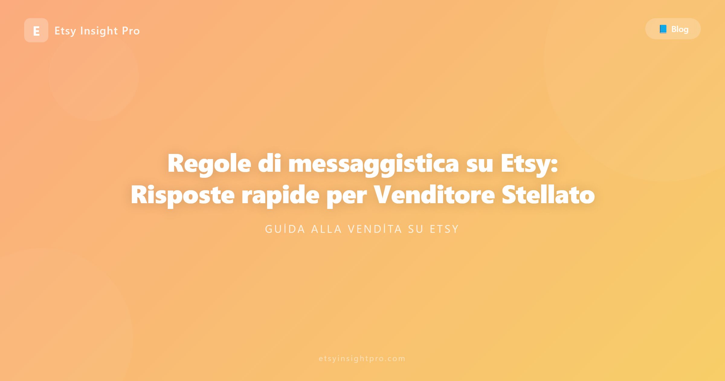 Messaggi su Etsy: Risposte rapide e automazioni