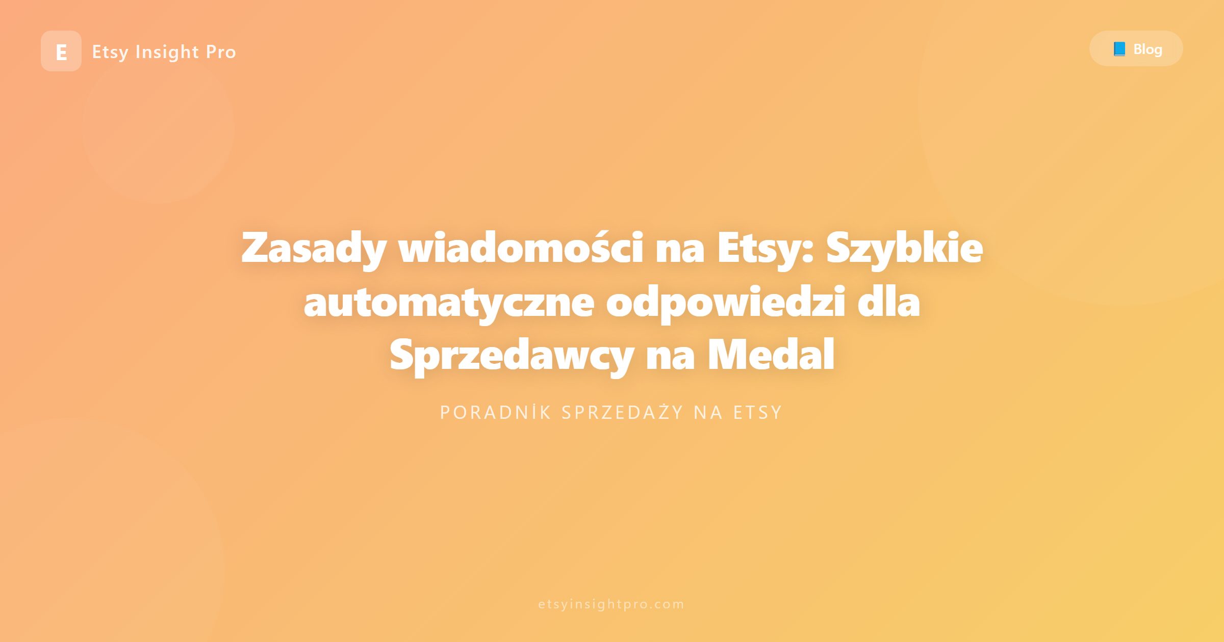 Wiadomości na Etsy: Szybkie odpowiedzi i szablony