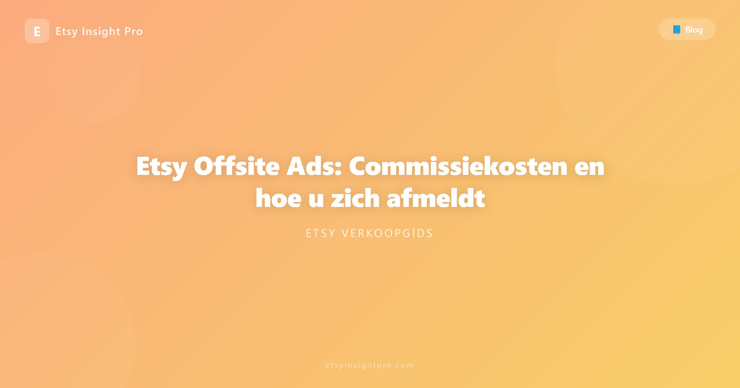 Etsy Offsite Ads: commissietarieven en hoe u zich afmeldt