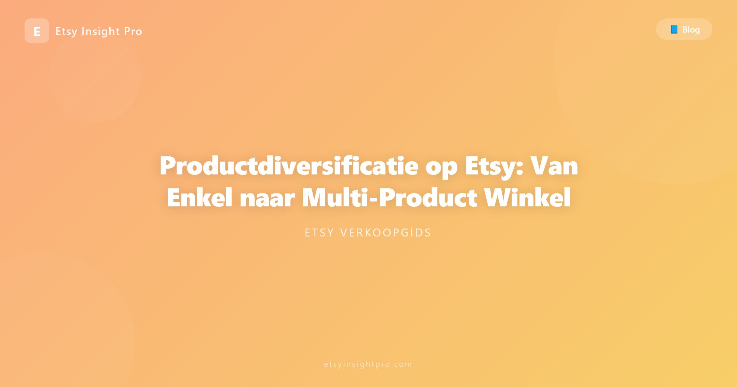 Productdiversificatie op Etsy: Van Enkel naar Multi-Product Winkel